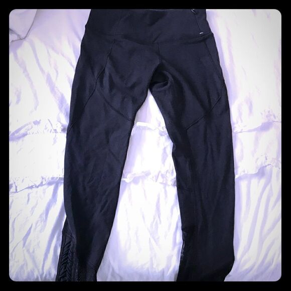 Calia Carrie Underwood black rouched sheer tights - Picture 1 of 5